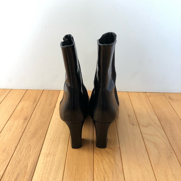 Petra Patent Leather Heel Boots - Picture 4 of 6